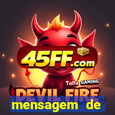 mensagem de encerrar de atendimento por inatividade